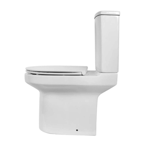 Унитаз компакт Jacob Delafon Elite безободковый E20997-00 (детальная фотография), современные, hi-tech, круглые