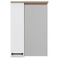 Зеркальный шкаф Misty Крафт 50 см левый