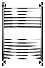 Полотенцесушитель водяной Ника Arc 80x50 см хром