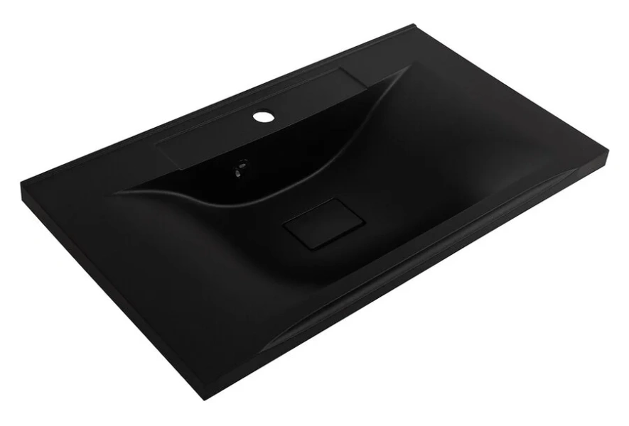 Раковина мебельная BelBagno 80 см черная BB800/450-LV-ART-PR-NERO (детальная фотография) index_1