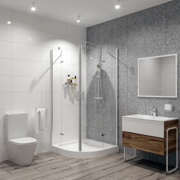 Душевой уголок Niagara Nova 90x90 см полукруглый 66150811 (детальная фотография)