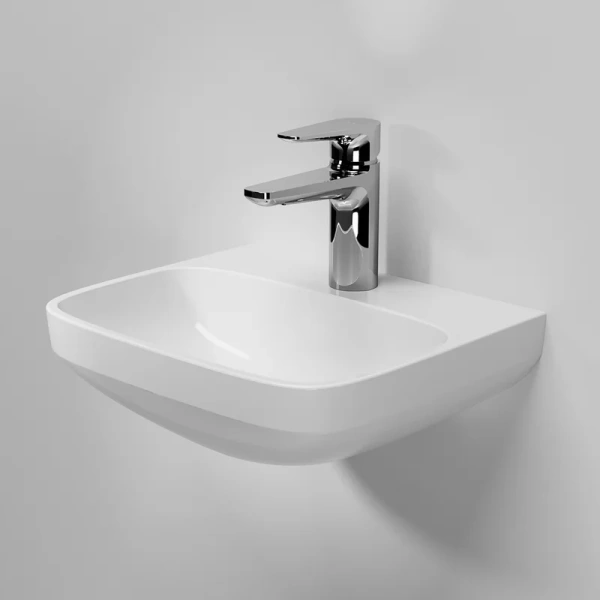 Раковина Am.Pm Inspire 38 см белая C504811WH (детальная фотография), подвесные, пристенные