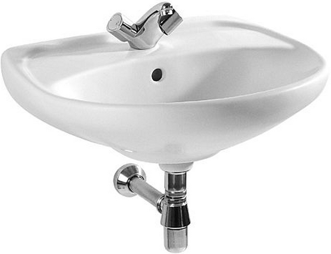 Раковина Jika Lyra 50 см белая 8.1427.0.000.104.9 (детальная фотография)