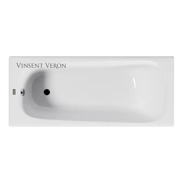 Чугунная ванна Vinsent Veron Concept VCO1607042, 160 x 70 см, цвет белый (детальная фотография)