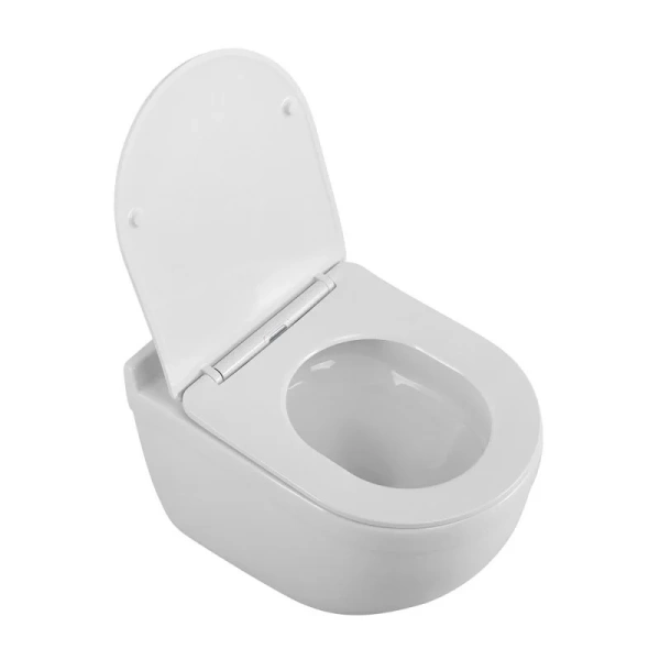 Унитаз подвесной BelBagno Senso-R со смывом Торнадо BB017CH-TOR/SC (детальная фотография), современные, hi-tech, круглые