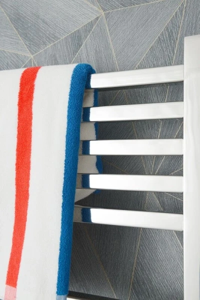 Полотенцесушитель водяной Сунержа Модус PRO 30х100 см без покрытия 00-0450-1030 (детальная фотография), лесенка, вертикальные, узкие