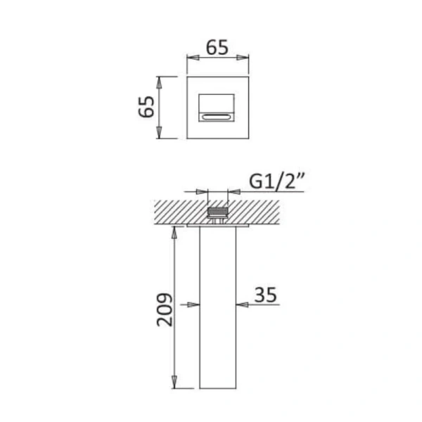 Излив для ванны Cezares Porta sunrise PORTA-SC-SR (детальная фотография), в наличии