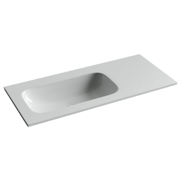 Раковина Ceramicanova Grace 101 см чаша слева CN7014wx (детальная фотография)