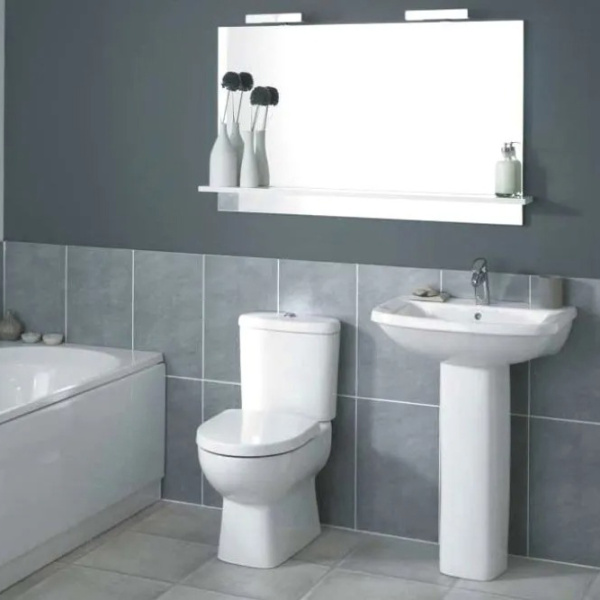 Раковина Jacob Delafon Panache E1435 (детальная фотография), тюльпан