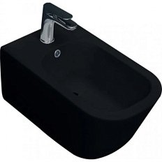 Биде подвесное Kerasan Tribeca черное матовое