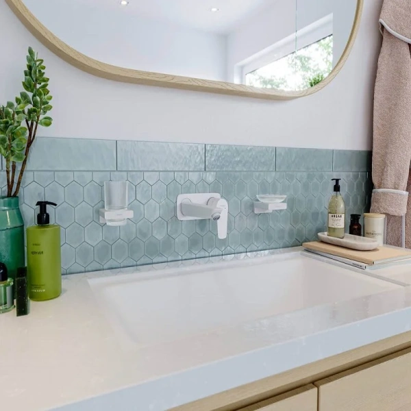 Стакан для ванной Hansgrohe AddStoris матовый белый 41749700 (детальная фотография), белые