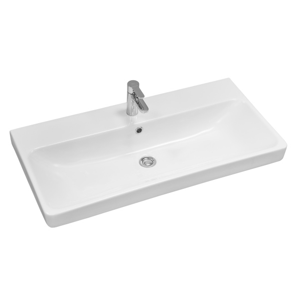 Раковина мебельная Акватон Адриана 90 см белая 1WH501629 (детальная фотография)