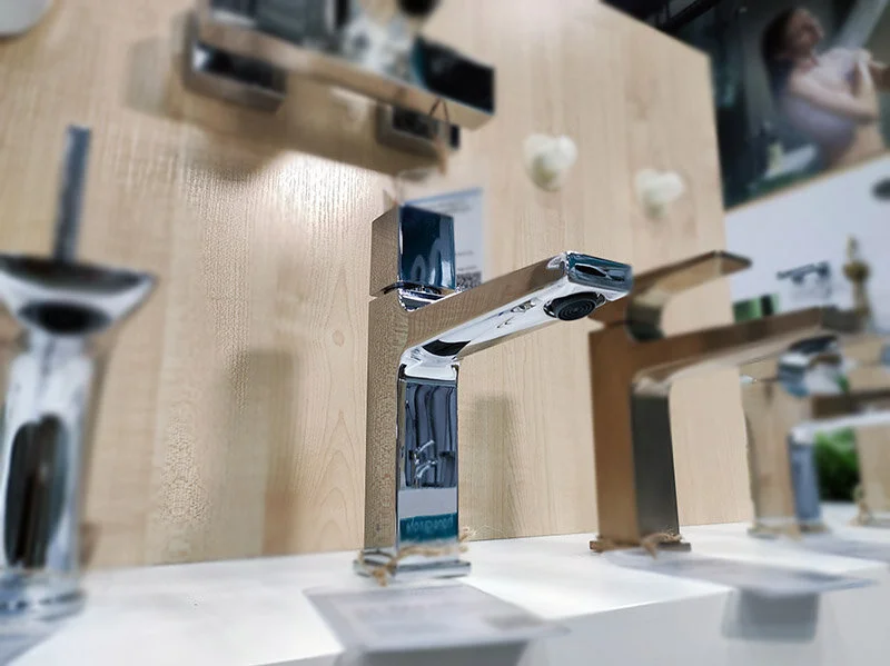 Смеситель для раковины Hansgrohe Metropol хром 32571000 (детальная фотография), на раковину