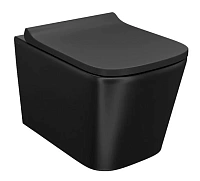 Унитаз подвесной IDDIS Bild черный матовый