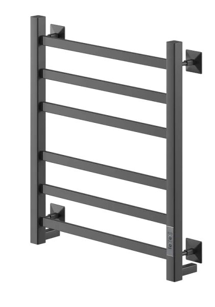 Полотенцесушитель электрический Ника Step 60х40 см черный матовый STEP-2 60/40 черн мат U (детальная фотография)