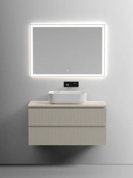 Столешница Sancos 100 см без отверстия под смеситель kreman TT100A2 (детальная фотография), по запросу index_2