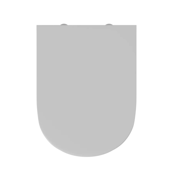 Унитаз подвесной D&K Venice безободковый DT1026516 (детальная фотография), с горизонтальным, прямым выпуском, с прямым выпуском