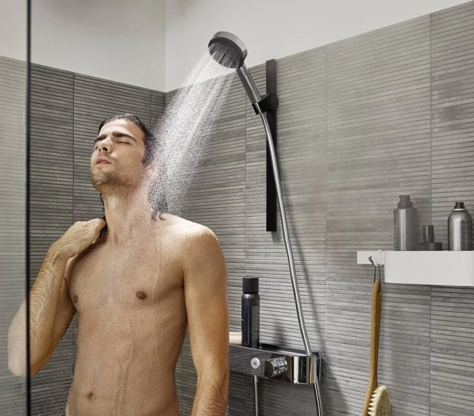 Смеситель для душа Hansgrohe ShowerTablet Select хром 24360000 (детальная фотография) index_1