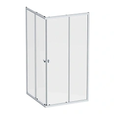 Душевой уголок Am.Pm Sunny 100x100 см хром матовый