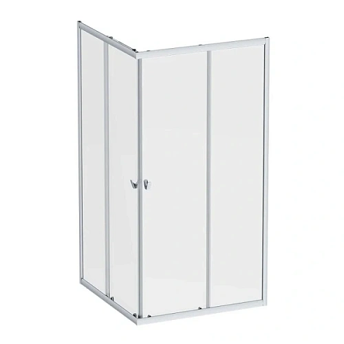 Душевой уголок Am.Pm Sunny 100x100 см хром матовый - фото 2