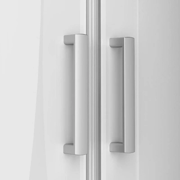 Душевой уголок Am.Pm Tender 90x90 см профиль хром, стекло прозрачное W45G-301-090TM (детальная фотография), стеклянные, угловые, без поддона