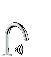 Сенсорный смеситель для раковины Axor Uno, 38010000, хром