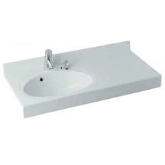 Раковина Акватон Отель 1A70073NOT01 100 см с диспенсором