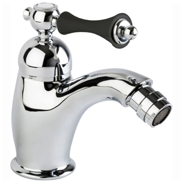 Смеситель для биде Cezares Margot хром ручка черная MARGOT-BSM1-01-N (детальная фотография)