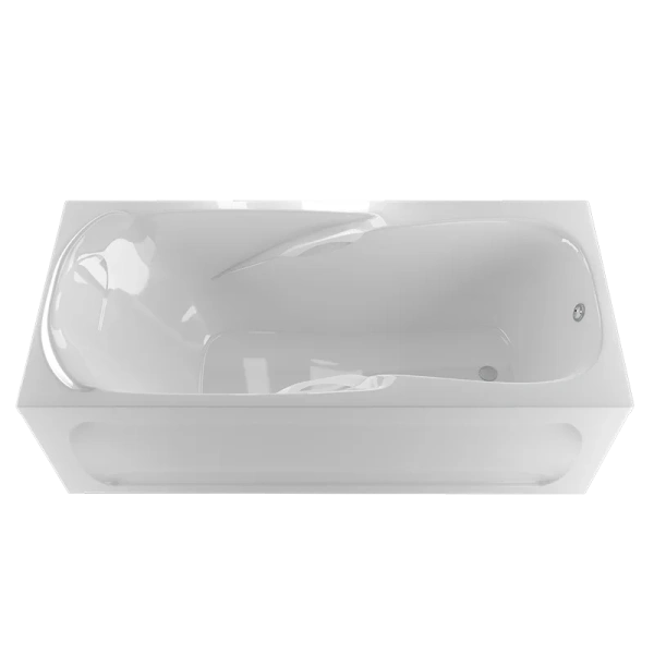 Акриловая ванна 1MarKa Calipso 170 х 75 см, цвет белый, 01каи1775 (детальная фотография), акриловые