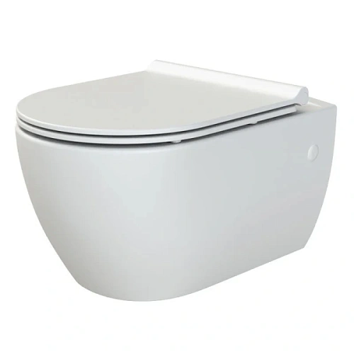 Унитаз подвесной Boheme Bianca белый глянцевый - фото 2