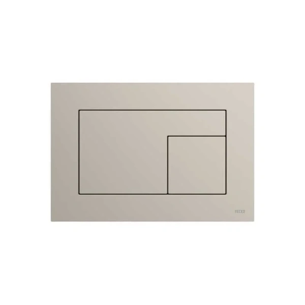 Клавиша смыва Tece TECEvelvet серовато-бежевая 9240733 (детальная фотография)