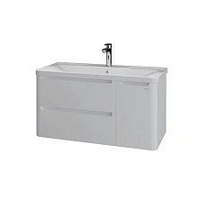 Тумба под раковину подвесная Grossman Адель 99 см белая