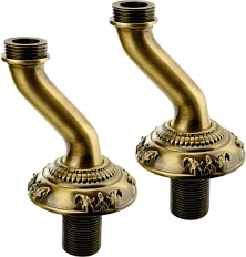 Полуколонны на борт ванны Migliore Cristalia Crystal бронза