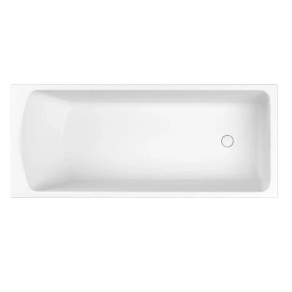 Ванна Whitecross Coin 0224.165070.200, 165 х 70 см, искусственный камень, цвет белый матовый (детальная фотография)