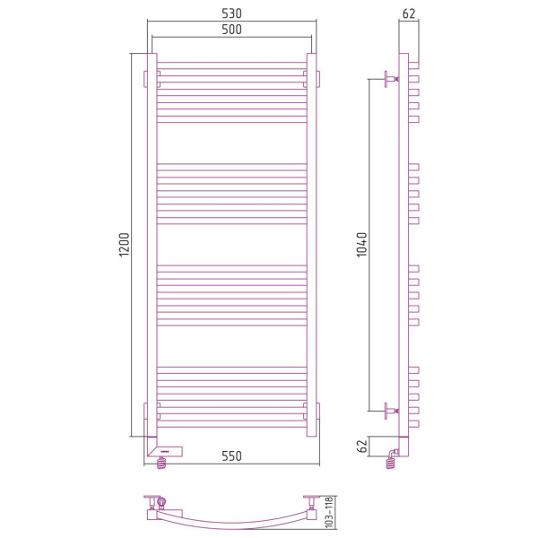 Схема (детальная фотография), белыe