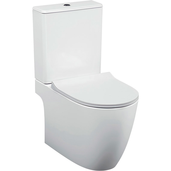 Унитаз компакт VitrA Sento безободковый 9830B003-7204 (детальная фотография)