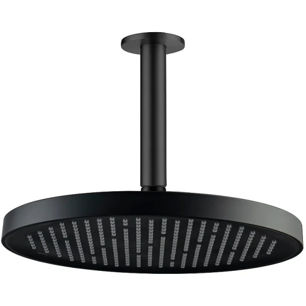 Верхний душ Акватек черный AQ2070MB (детальная фотография)