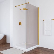 Душевая перегородка стекло бронза Vegas-glass EAF 86 05