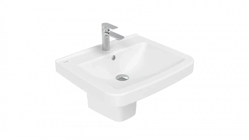 Раковина Creavit Lara 60 см белая - фото 1