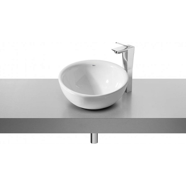 Раковина Roca Bol 42 см накладная 327876000 (детальная фотография), в форме чаши, круглой формы