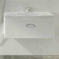 Тумба без раковины,La Beaute SOMME, черная 100см