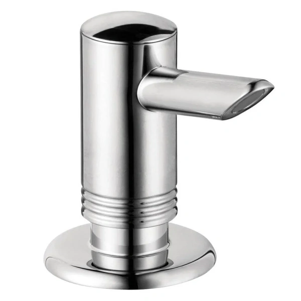 Дозатор для жидкого мыла, цвет хром, Hansgrohe 40418000 (детальная фотография)