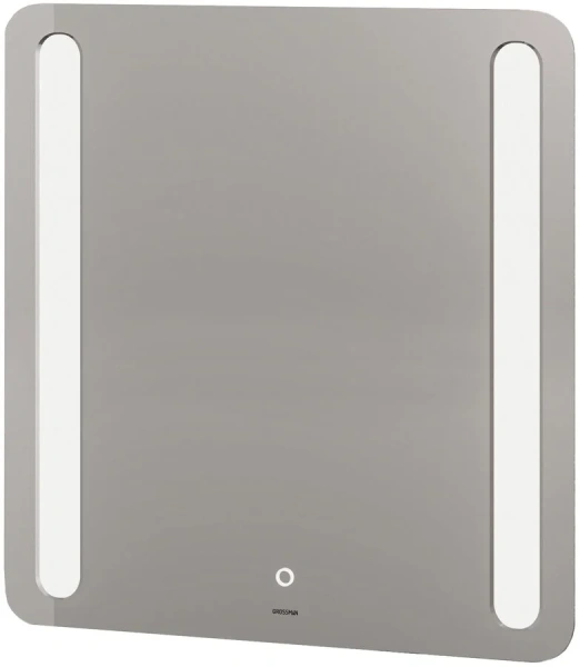 Зеркало с подсветкой Grossman Lara 70 см прямоугольное 137080 (детальная фотография)