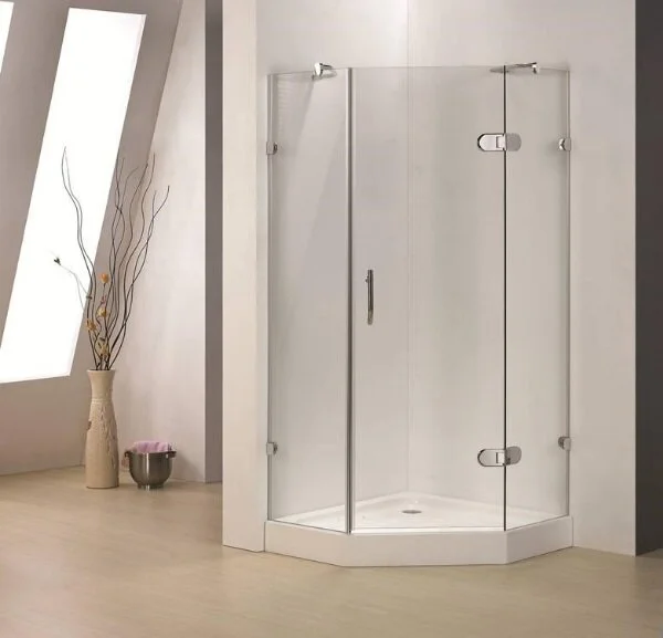 Душевой уголок Timo BY-839 прозр. (900) BY-839/90C (детальная фотография), многоугольные