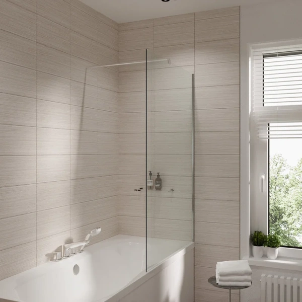 Неподвижная стенка Grossman 80х150 см алюминиевый профиль GR-103N (детальная фотография), недорогие