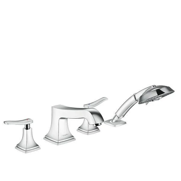 Смеситель для ванны, хром, Hansgrohe Metropol Classic 31441000 (детальная фотография)
