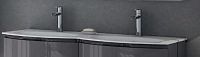 Раковина мебельная Cezares 138 см из искусственного мрамора