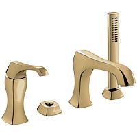 Смеситель на борт ванны бронза Emmevi Ares