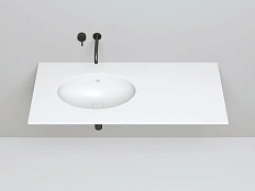 Раковина Salini Marea 12 55 см белый матовый