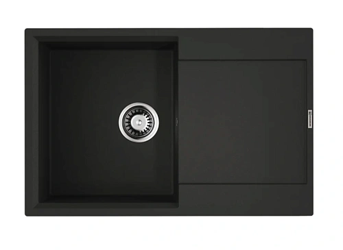 Мойка для кухни Omoikiri Daisen 78T BL 78 см черная - фото 7